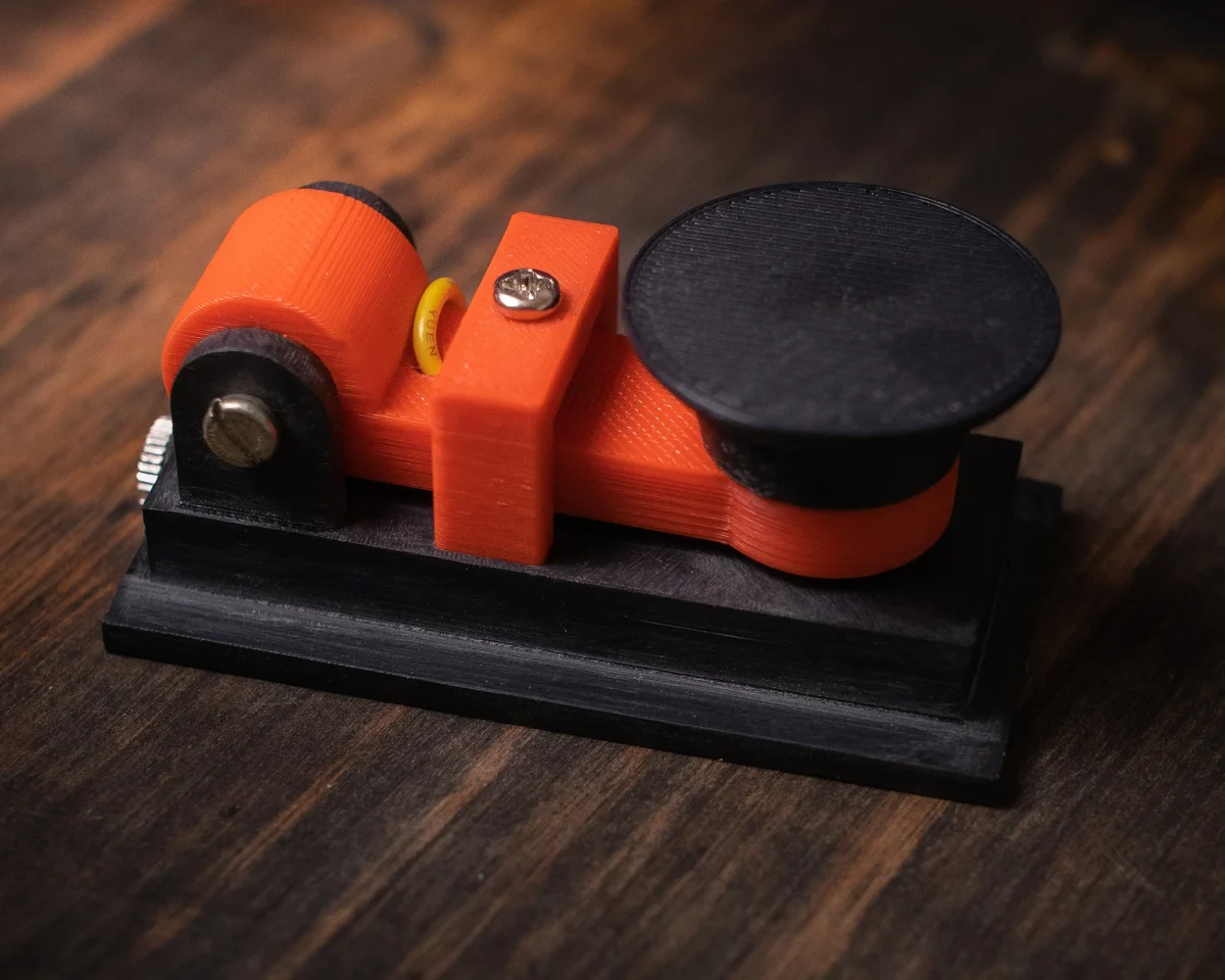3D Printed Mini CW Key
